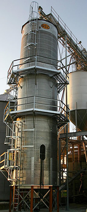 Photo of grain elevators